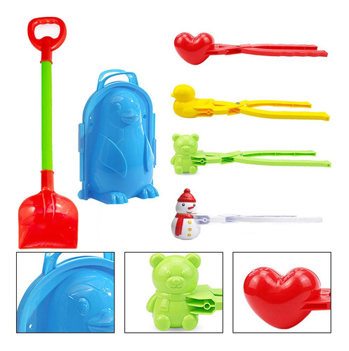 Juguetes Para Hacer Bolas De Nieve 6 Clips Para Hacer Bolas