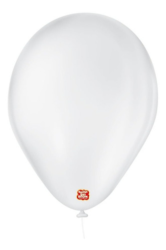Balões São Roque Nº 7 Branco Polar C/50un