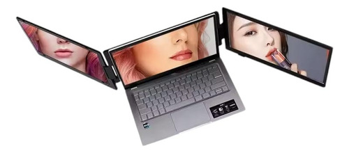 Extensor Monitor Doble Pantalla 14 Macbook+teclado Bluetooth
