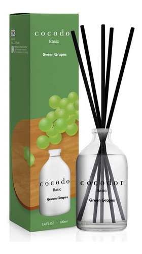 Difusor De Aroma Cocodor Fragancia Green Grapes 100 Ml