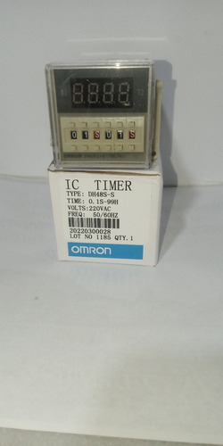 Temporizador Digital Modelo Dh48s-s Marca Omron