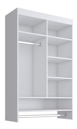 Placard Vestidor  Moderno Fabrica Melamina Pd-303