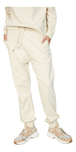 Pantalón Ver Jogger Beige Mujer Nueva Temporada Original !!!