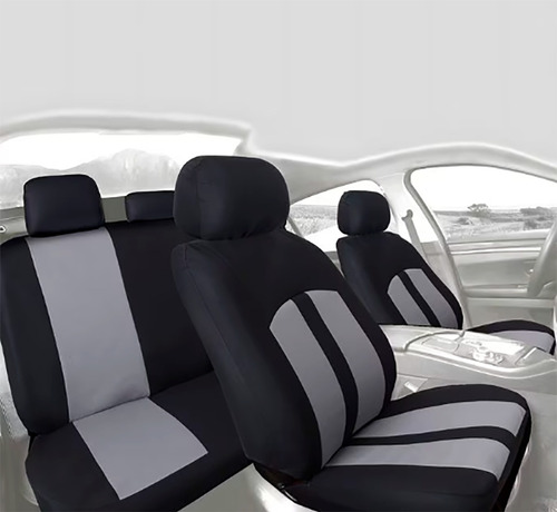 Cubreasientos Tela Deluxor Hilux Doble Cab 2018