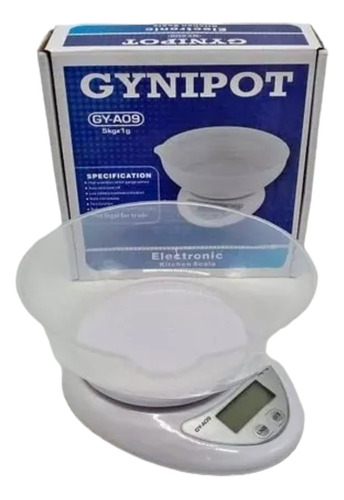 Gramera Digital Con Taza 5kg Gynipot Gy-a09