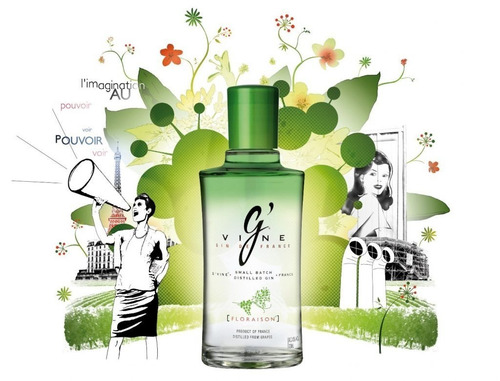 Exclusivo Gin G´vine 1l Ginebra Traídos De Francia