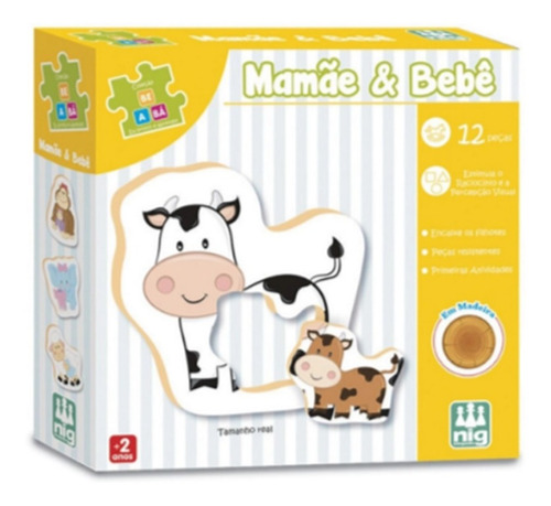 Imagem 1 de 2 de Jogo Mamãe & Bebê - Nig