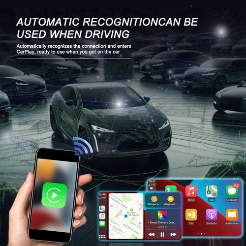 Carplay Ai Box Inalámbrico Android Auto Smart Box Car Intell