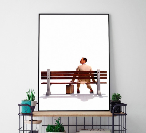 Imagem 1 de 1 de Quadro Decorativo C/ Moldura E Vidro 40 X 60 - Mod. 44