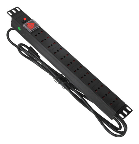 Pdu Rackeable Zapatilla Electrica 12 Enchufes Cable 3 Mt 19 