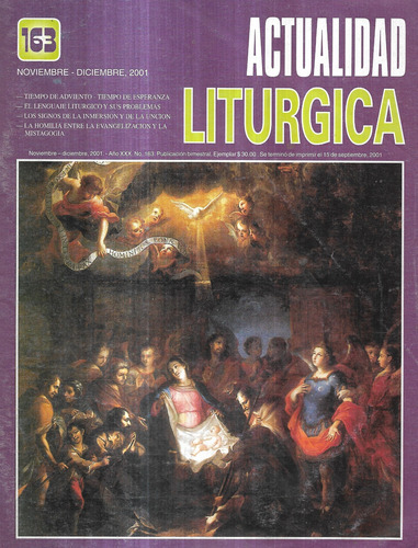 Revista Actualidad Litúrgica 163 / 15-09-01