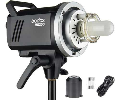 Flash De Estudio Godox Ms200 + Softbox Godox 60x90cm Bowens