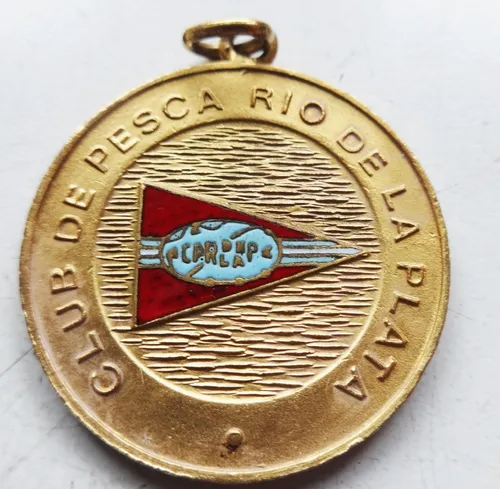 Medalla Club De Pesca Rio De La Plata Antiguo Punta Lara (Usado)
