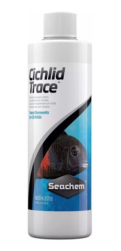 Seachem Cichlid Trace Elementos Traço Para Ciclideos 250ml