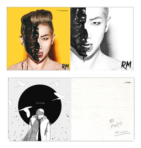 Mono + Rm | Kim Namjoon Mixtape-álbum Físico Fanmade | Kpop