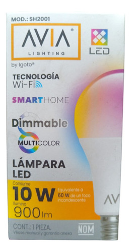 7 Pzs. Foco Avia Smarthome Multicolor Wifi