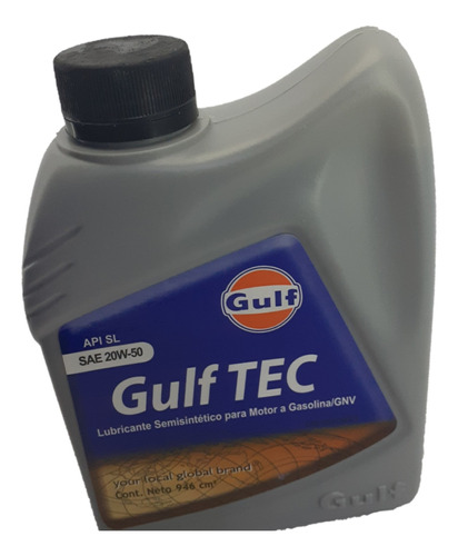 Aceite Semisintetico Gulf 20w50