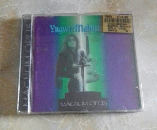 Cd Yngwie Malmsteen - Magnum Opus (importado)