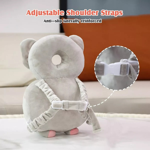 Mochila Protectora De Cabeza For Bebé Ajustable De F