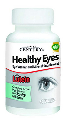 Set De 2 Vitaminas Oculares Healthy Eyes Con Luteína 60