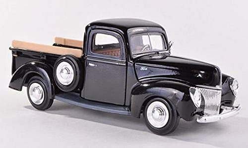 Ford Pick Up, Negro, 1940, Coche, Modelo, Ready-made