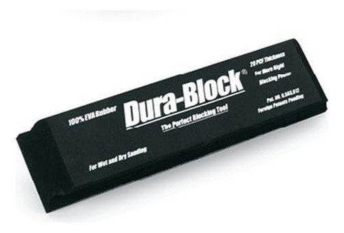 Dura-block  Af4418  - Bloque De Lija  11.0 In   Color Negro