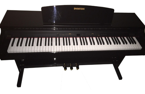 Piano Digital Dynatone Negro Brillante Slp150