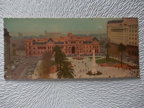 3461- Postal Bs. As. Plaza Mayo, C. Gobierno, B. Vistas 1004