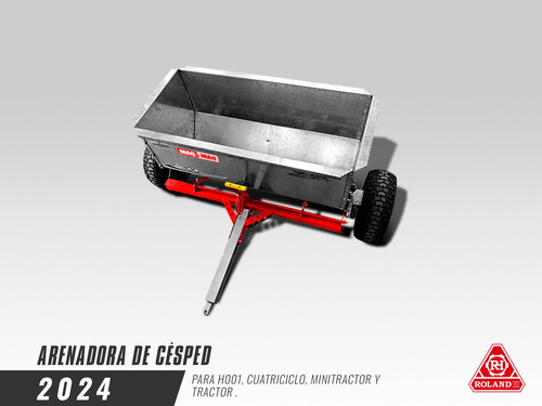 Arenadora De Césped - Capacidad 300kg Para Tractor - Maq&maq