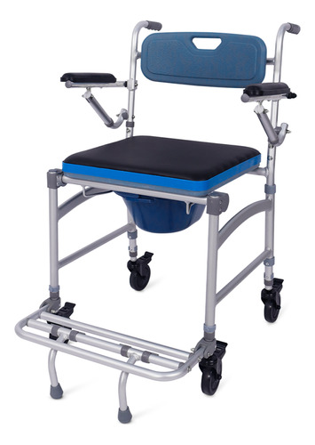 Cadeira De Banho Alumínio 150kg Desmontável Adulto Hidroligh
