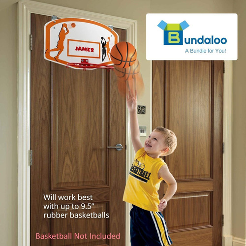 Imagen 5 de 6 de Cesto Para Lavandería De Baloncesto Bundaloo, Para Niños