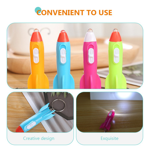 Llavero Rocket, Linterna, Regalo, 30 Unidades