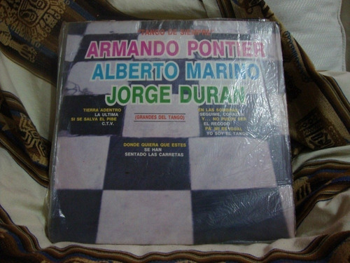 Vinilo Tango De Siempre Pontier Marino Duran T1