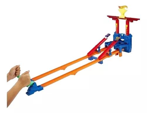 Pista Hot Wheels Lançador Carrinho Infantil Brinquedo Mattel - Loja Zuza  Brinquedos