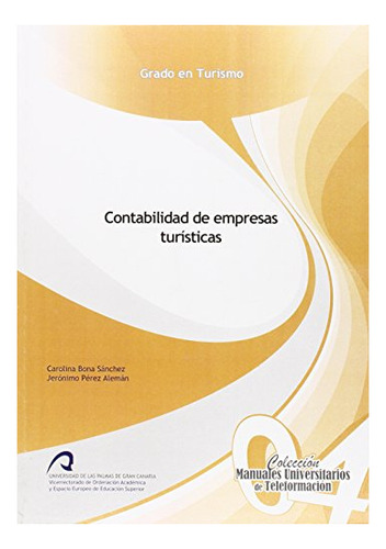 Libro Contabilidad De Empresas Turisticas  De Bona / Perez