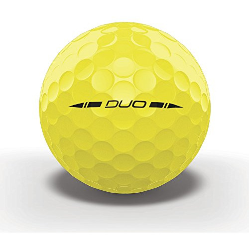 Golf Wilson Staff Modelo Duo Empaque 12 Unidade Amarillo Gh