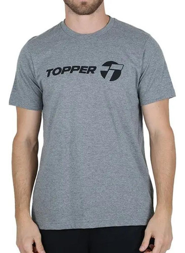 Topper Remera - Mc Brand Gris Mlng