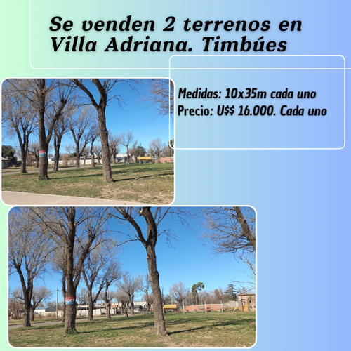 Vendo 2 Terrenos En Timbues