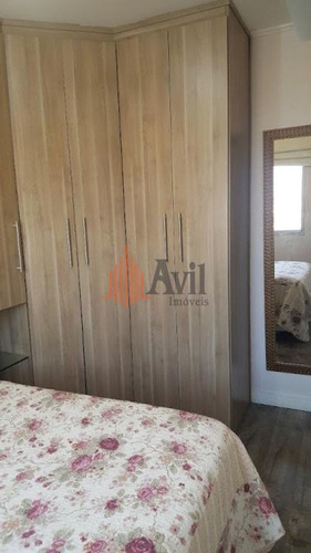 Imagem 4 de 15 de Apartamento Com 2 Dormitórios À Venda, 46 M² Por R$ 275.000,00 - Vila Carrão - São Paulo/sp - Av4808