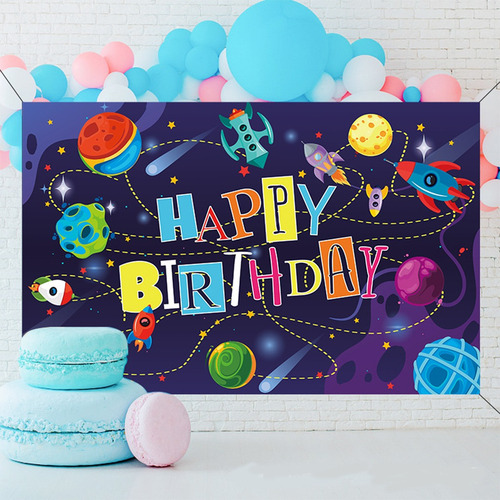 Imagen 4 de 7 de Patrón De Póster Para Decoración De Cumpleaños, Oficina,