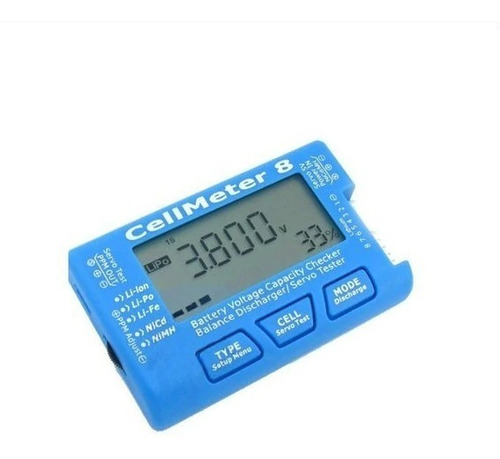 Rc Cellmeter 8 - Tester - Balanceador Baterías Litio Lipo