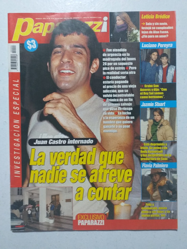 Revista Paparazzi # 90. Juan Castro. Lgbt.