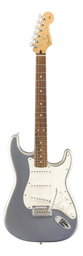 Guitarra eléctrica Fender Player Stratocaster de aliso 2010 silver brillante con diapasón de granadillo brasileño