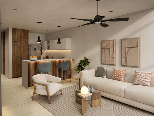 Departamento En Venta Merida, Dzitya, Mod. 1 Recamara, Junio 2027.