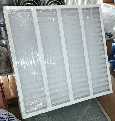Filtro Plisado Para Aire 20 X 25 X 2 Pulg Merv-8 / Simulsa