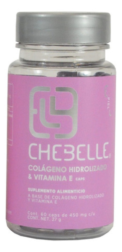  Chebelle Cápsulas De Colágeno Y Vitamina E Piel Uñas Pelo Fragancia Sin Fragancia