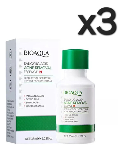 Esencia Facial Acido Salicilico Bioaqua 