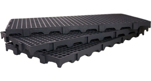 Imagem 2 de 4 de 10 Pallet Piso Estrado Plástico 50x25 Câmara Fria Pet Shop