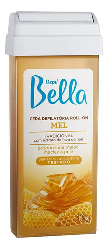 Kit 10 Refil Cera Roll-on 100g Depilação Depil Bella Mel