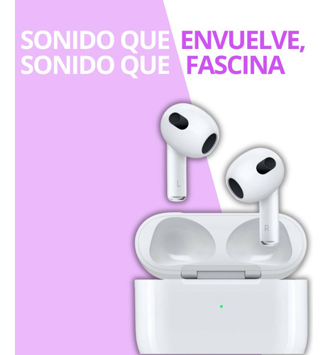 Audífonos Apple AirPods (3ra Generación) Bluetooth